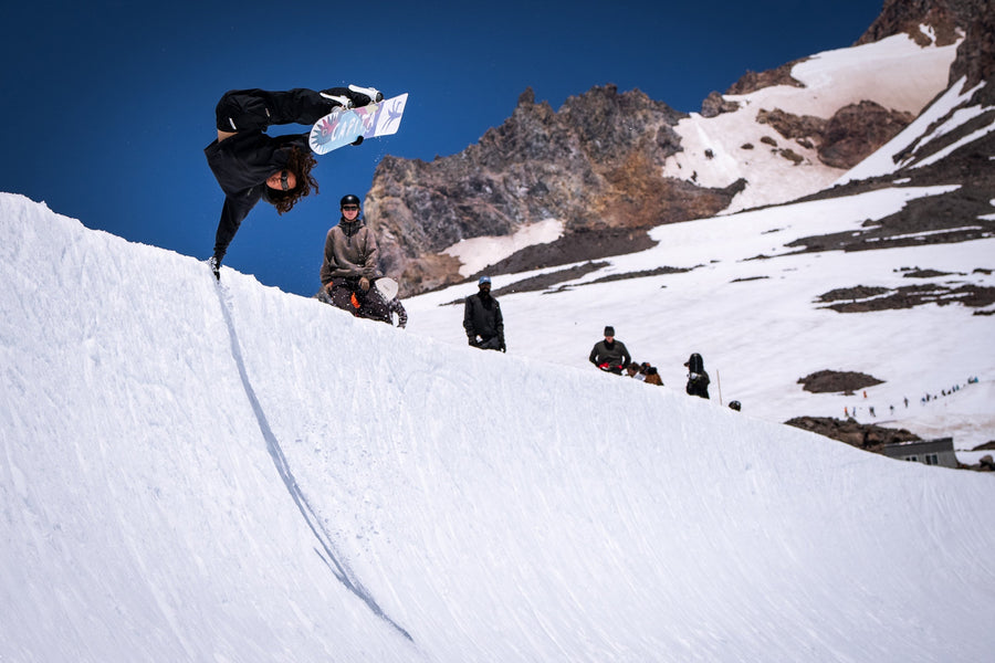 Another Reason to Smile: Summer Snowboarding at Mt. Hood, OR