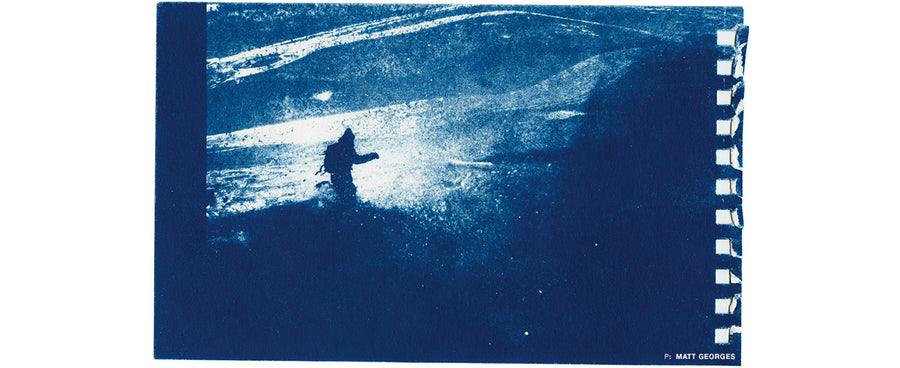 Matt Georges’ Cyanotypes