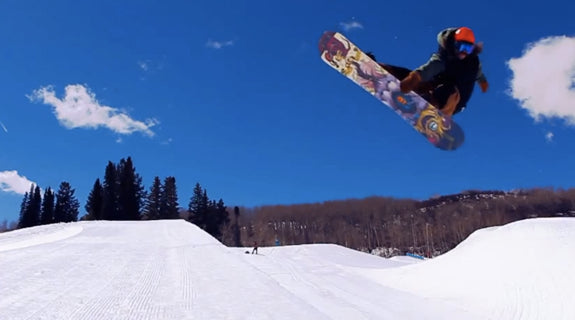 Snow Porn: Aspen Pipe Session