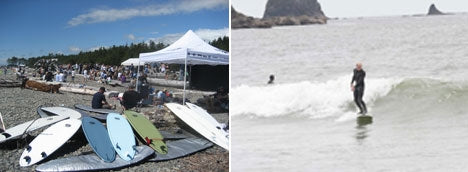 Displaced snowboarders unite for cause