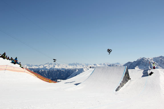 Slopestyle Finals at the BEO: Laax Beach