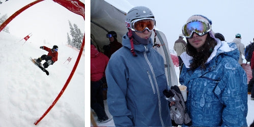 Temple Cummins and Maelle Ricker Win Mt. Baker's 23rd Annual Legendary Banked Slalom.