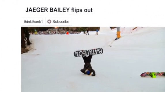 Jaeger Bailey: Full Part From Think Thank's "Mind The Video Man"