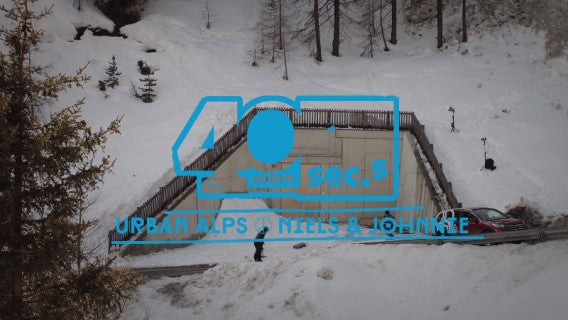 40 Seconds of Urban Hammers in the Alps With Niels Schack and Jonnie Paxton