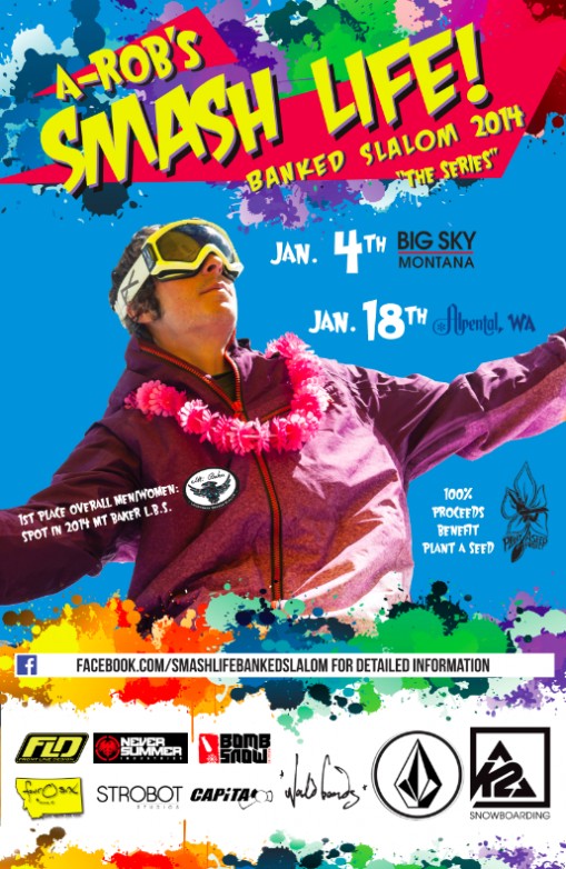 Smash Life Banked Slalom: Big Sky, Montana Jan. 4