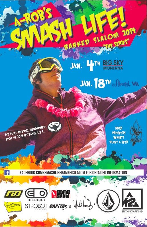 A-Rob's Smash Life Banked Slalom: Alpental, WA Jan. 18