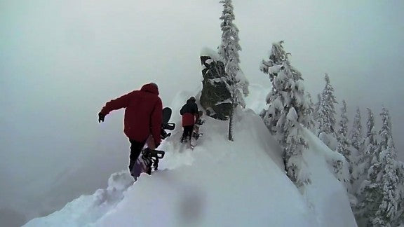 LoCos Only: Pow-day Follow Cams At Stevens Pass