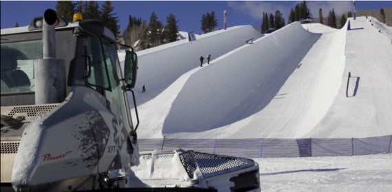 Red Bull's Double Superpipe Day One: The Test Runs