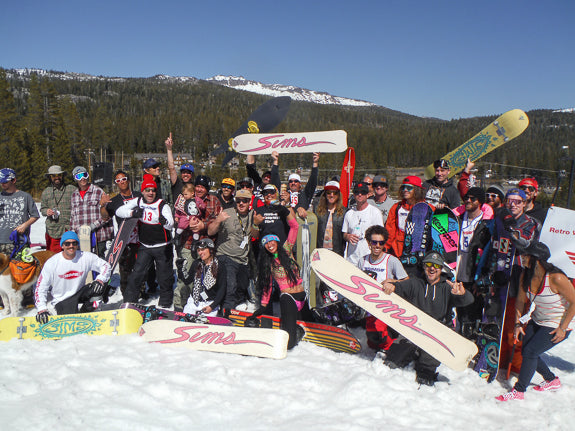 The 2014 Tom Sims Retro World Championship at Soda Springs, CA: Roach, Palmer, and an 8-Foot U Ditch