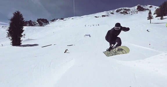 Terrain Park Tunes: "Snowboarding To Music" At Squaw With Flux Bindings