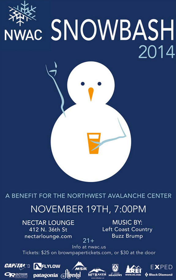 NWAC 13th Annual SnoBash In Seattle, WA