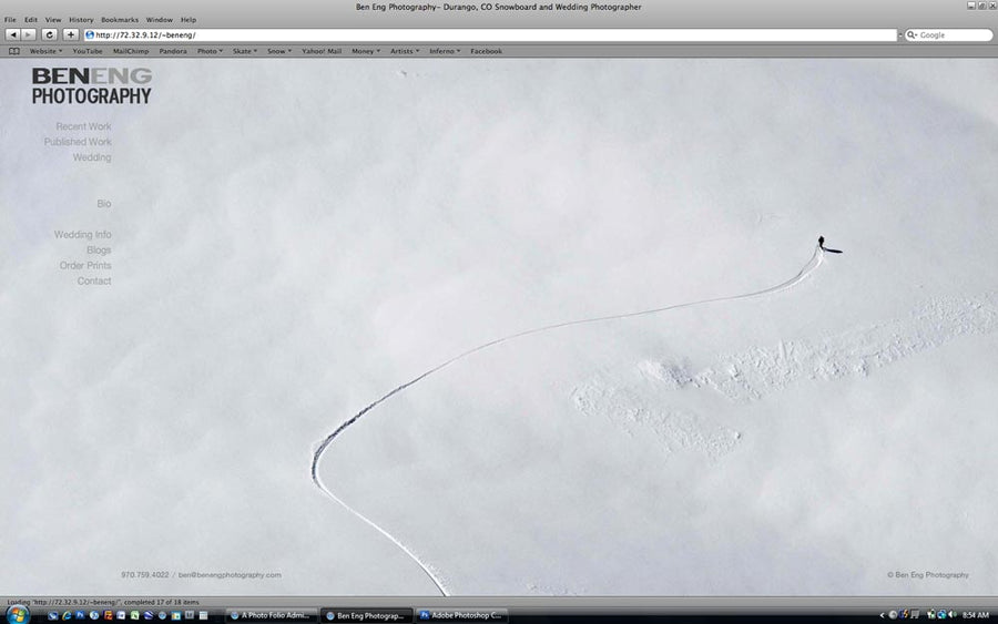 Ben Eng Photography New Website Launch