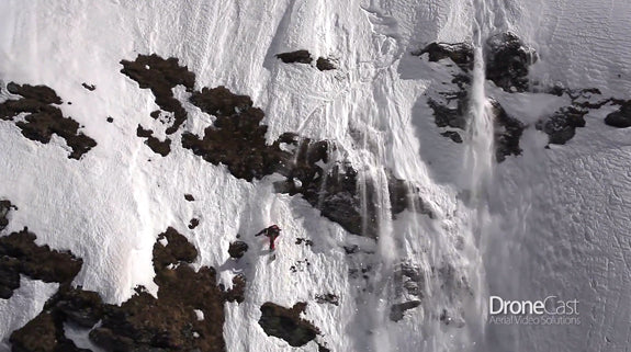 Drone Filming Big-Mountain Lines: "Session FreeRide avec Xavier De Le Rue"
