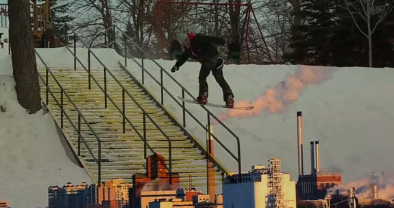 Snowboarding Hockeytown: "Detroit Done Dirt Cheap"