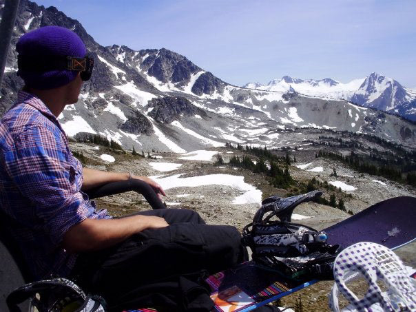 Fourth of July on the Blackcomb Glacier