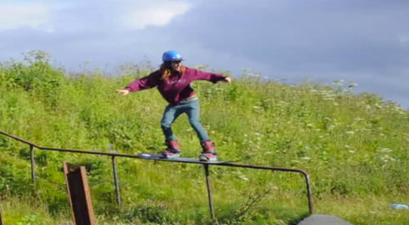 True Desperation: Stuart Innes Summer Snowboarding