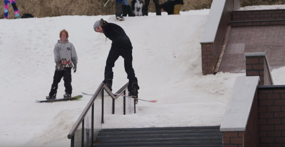 Jamie Nicholls Rides Real Snow: "50 Second From Superpark 19"