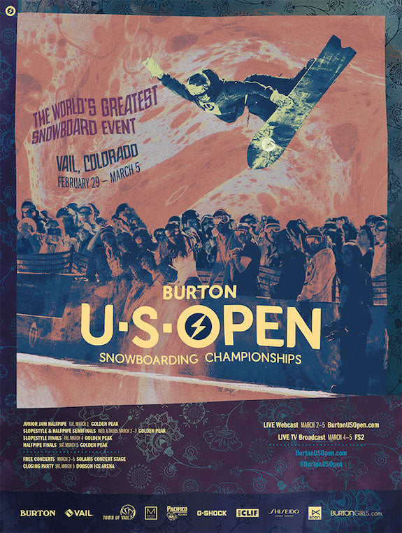 34th Annual Burton US Open Returns to Vail February 29th-March 5th