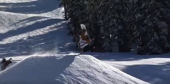Chris Bradshaw and Friends at Boreal, CA: Stylin' through the park