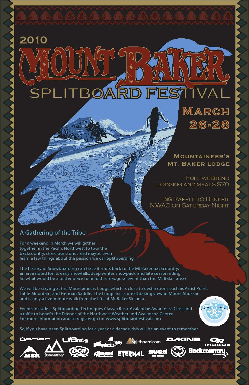 Mt Baker Splitboard Festival: March 27-28, 2010
