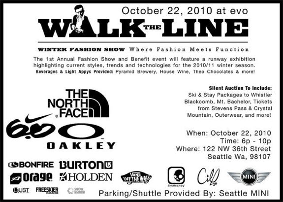 Evo Walks the Line this Friday, October 22: A Benefit for POW