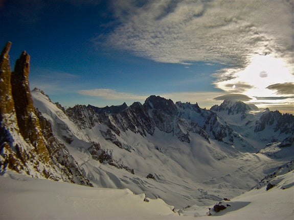 Liz Daley and a Col des Cristaux Epic