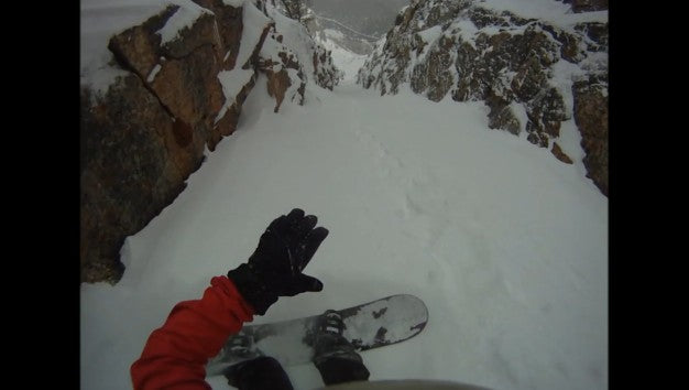 Nevada's Ruby Mountains - "Terminal Cancer" Chute