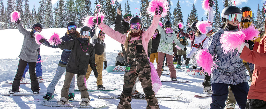 Boarding for Breast Cancer's LOVE YOUR PEAKS Initiative