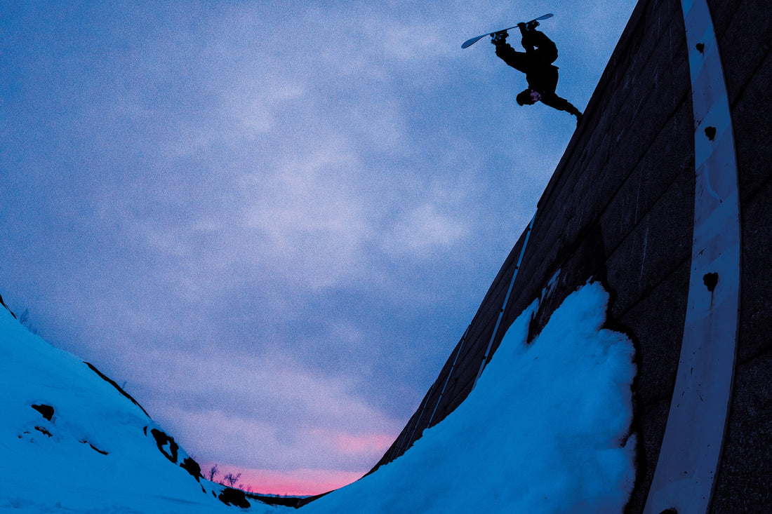 Gabe Ferguson, Sad plant in Riksgränsen, Sweden.