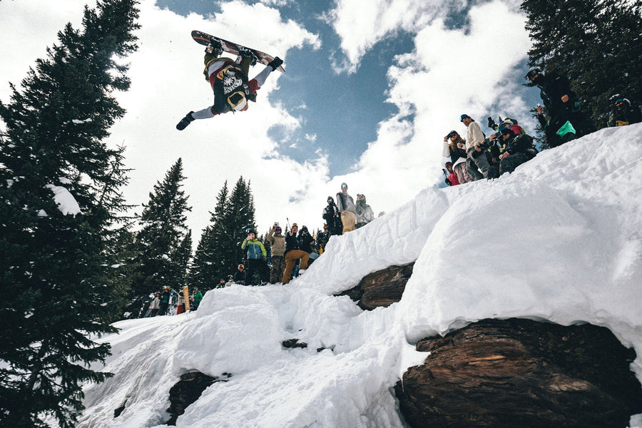 Zach Griffin leading by example. Photo: Carly Finke