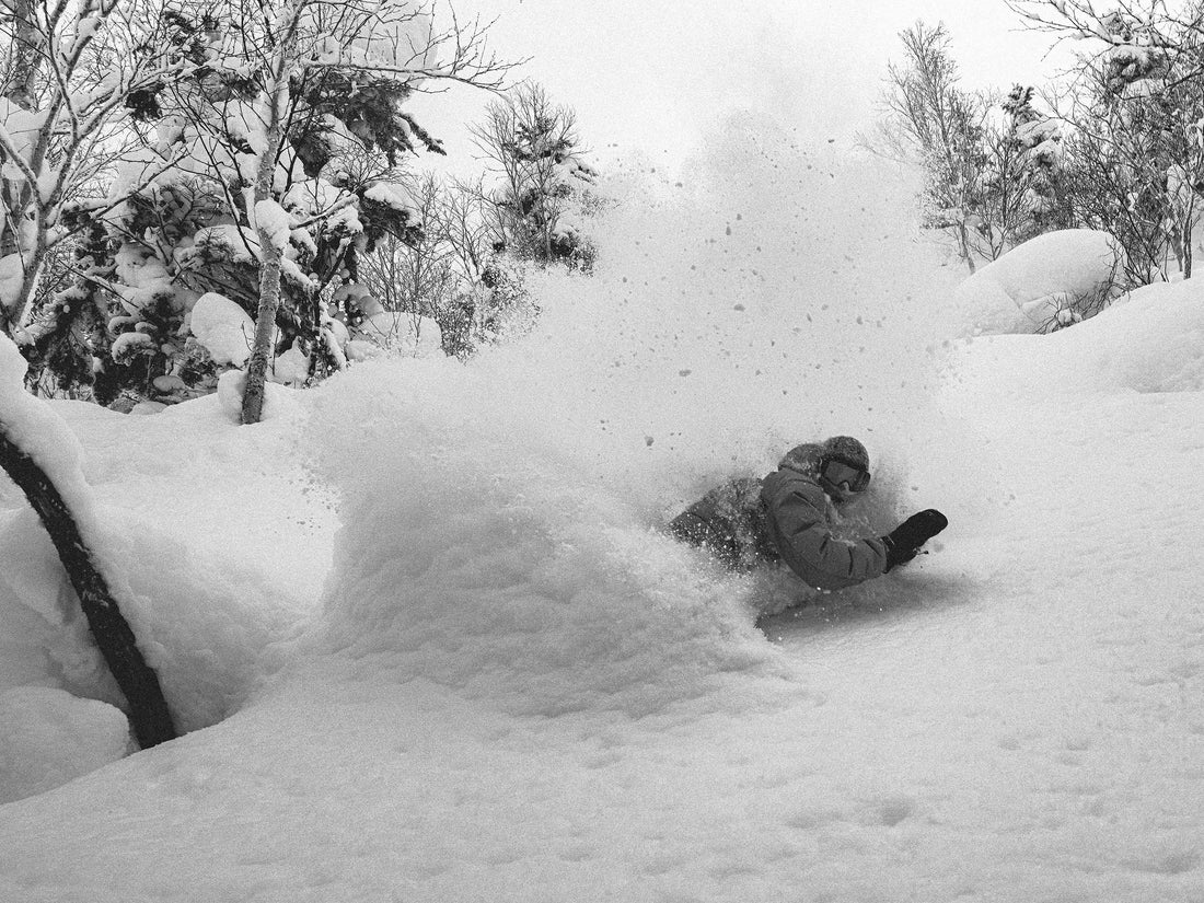 Severin van der Meer in Hokkaido. Photo: Julien “Perly” Petry