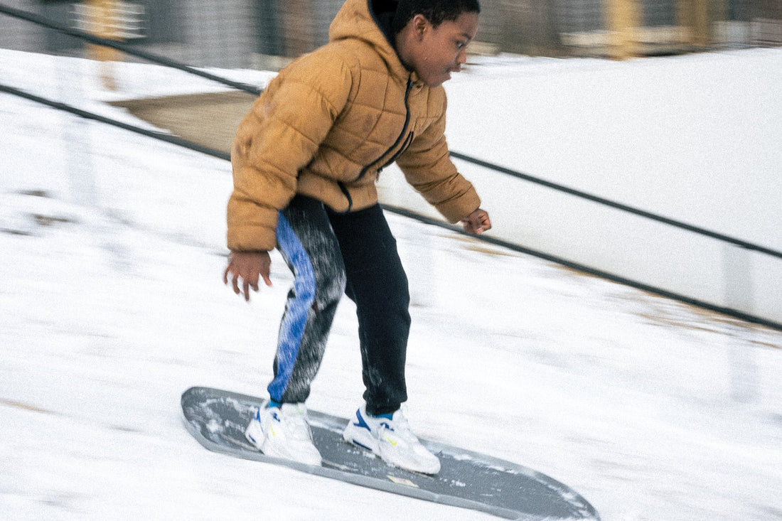 While sessioning a warmup rail with Casey Pflipsen and Calvin Green in Minnesota, this young boy named Mickey came up to us and started chatting.