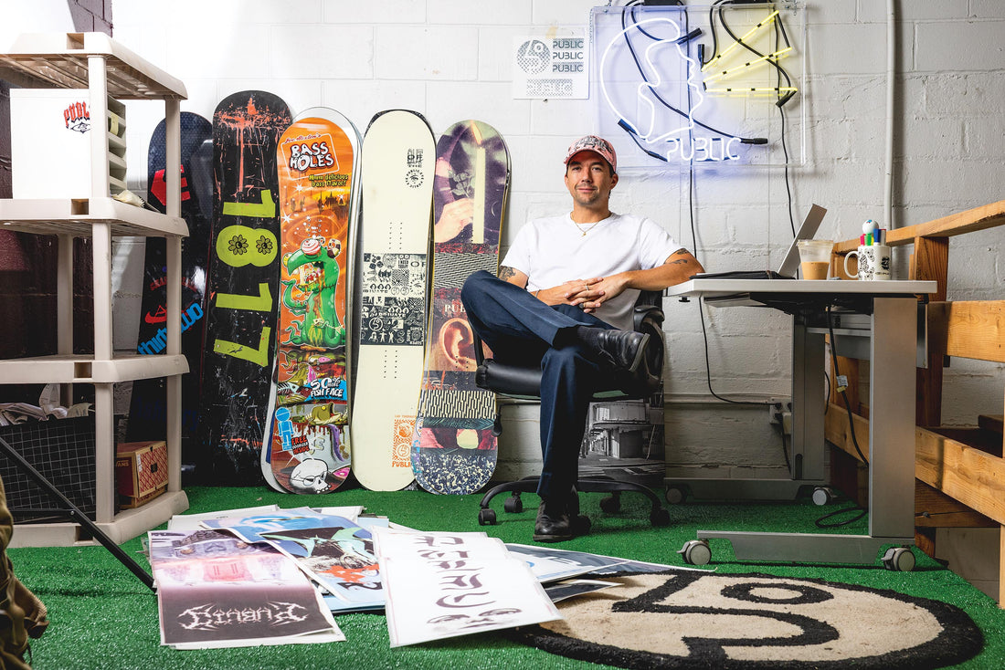 Joe Sexton at PUBLIC/Howl Headquarters in Minneapolis, MN. Photo: Stephan Jende 
