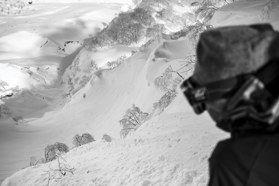 Blair Habenicht contemplates myriad opportunities in Hakuba, Japan.
