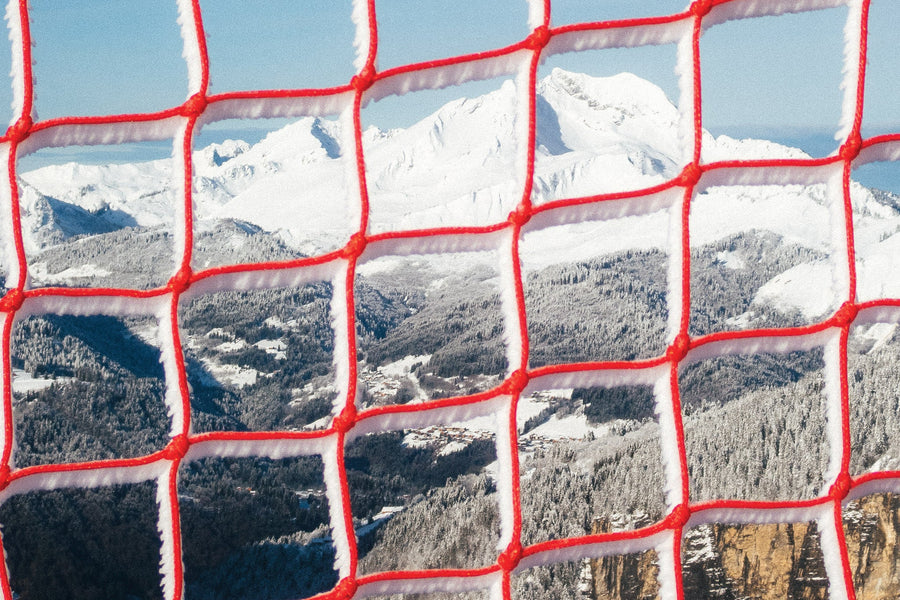 A really good frozen fence. Avoriaz, France.