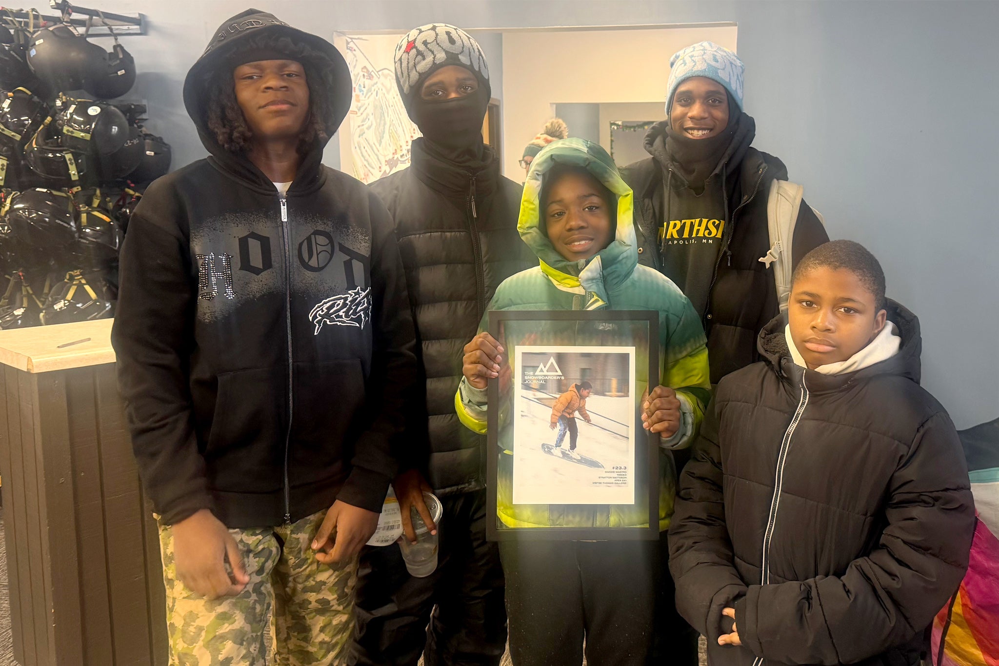 Mickey and his little brother Elijah linked up with Anthony Taylor of Melanin in Motion (MIM).