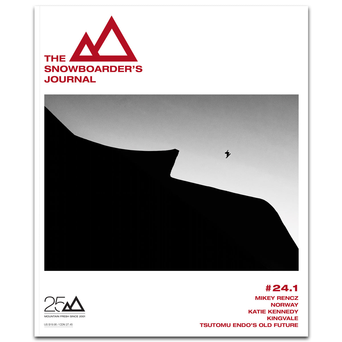 Issue 24.1 of The Snowboarder's Journal