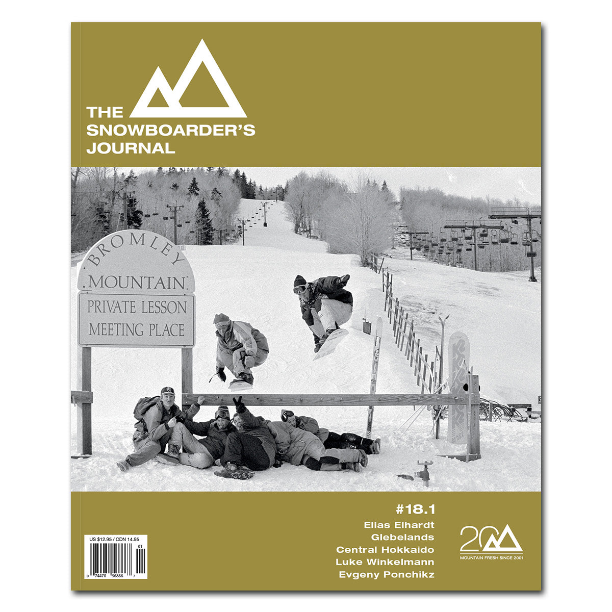 Issue 18.1 of The Snowboarder's Journal