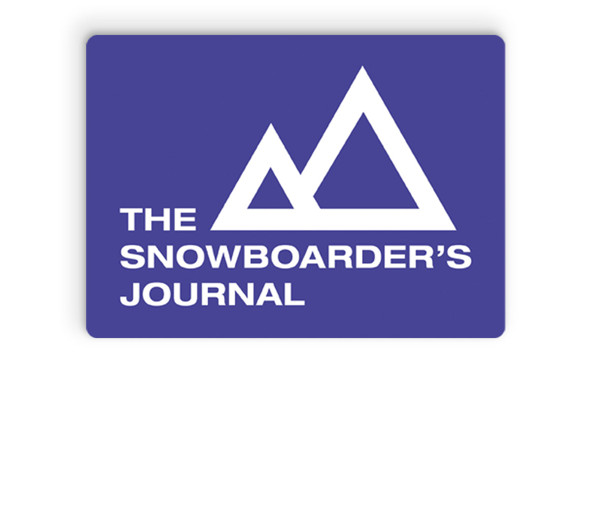 TSNJ Weatherproof Purple Sticker