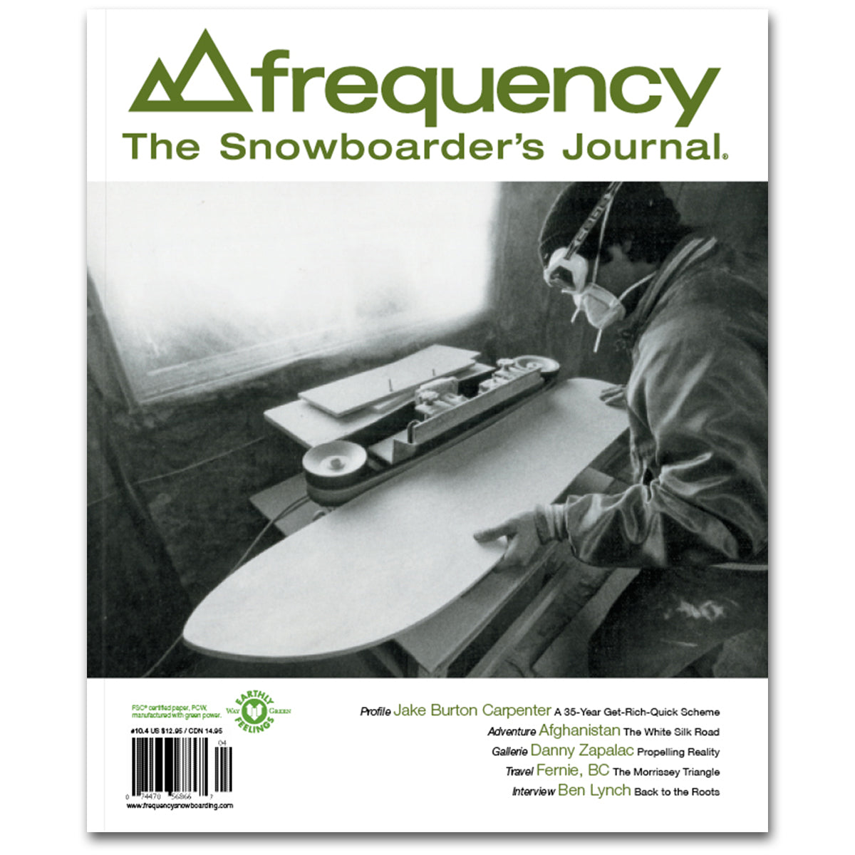 Issue 10.4 of The Snowboarder's Journal