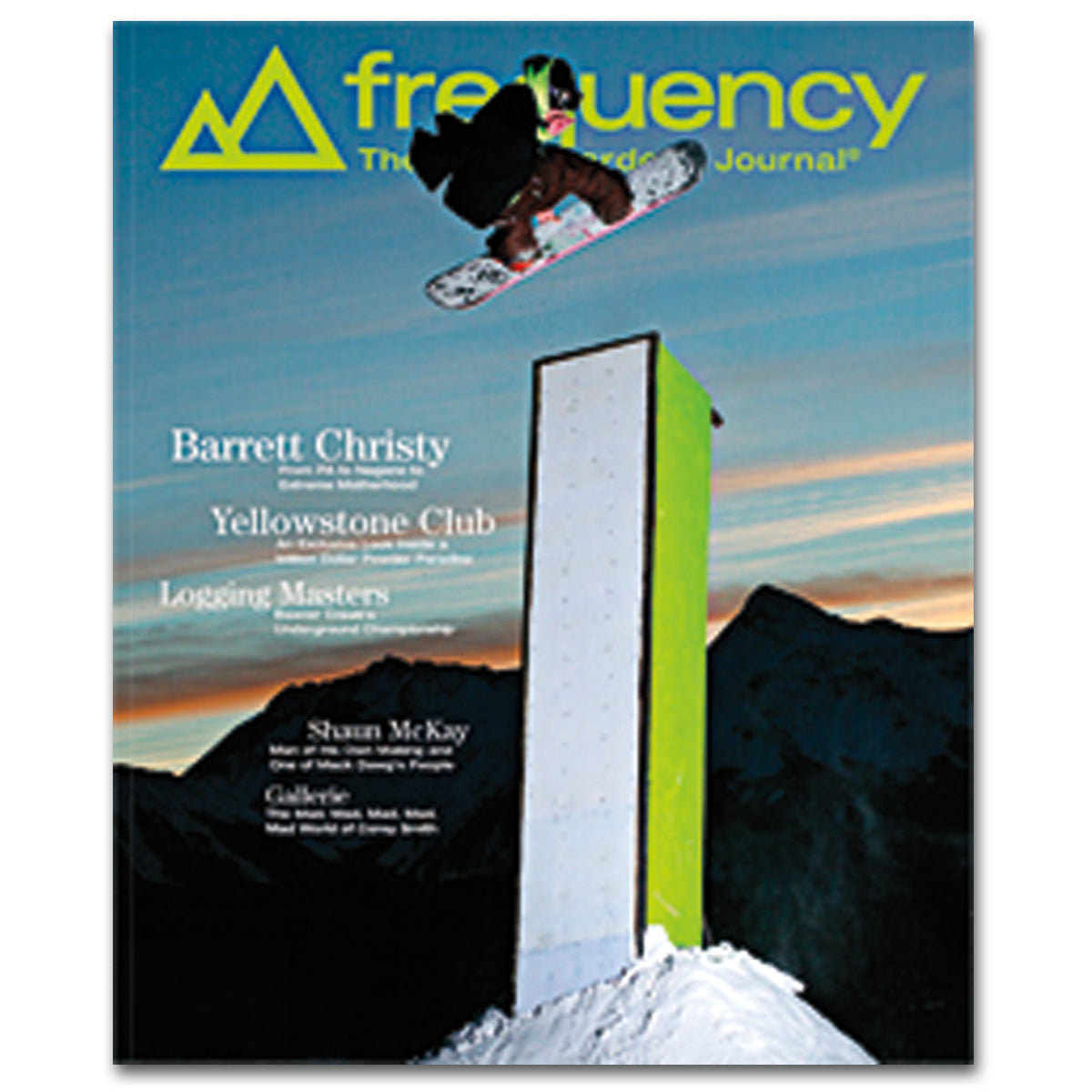 Issue 5.3 of The Snowboarder's Journal