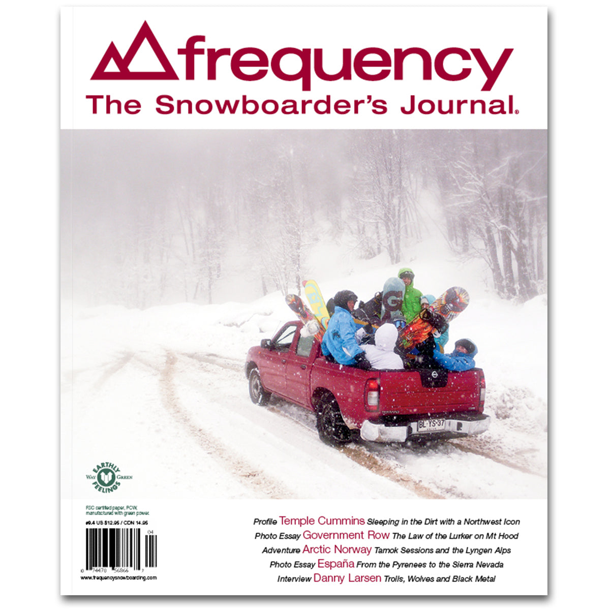 Issue 9.4 of The Snowboarder's Journal