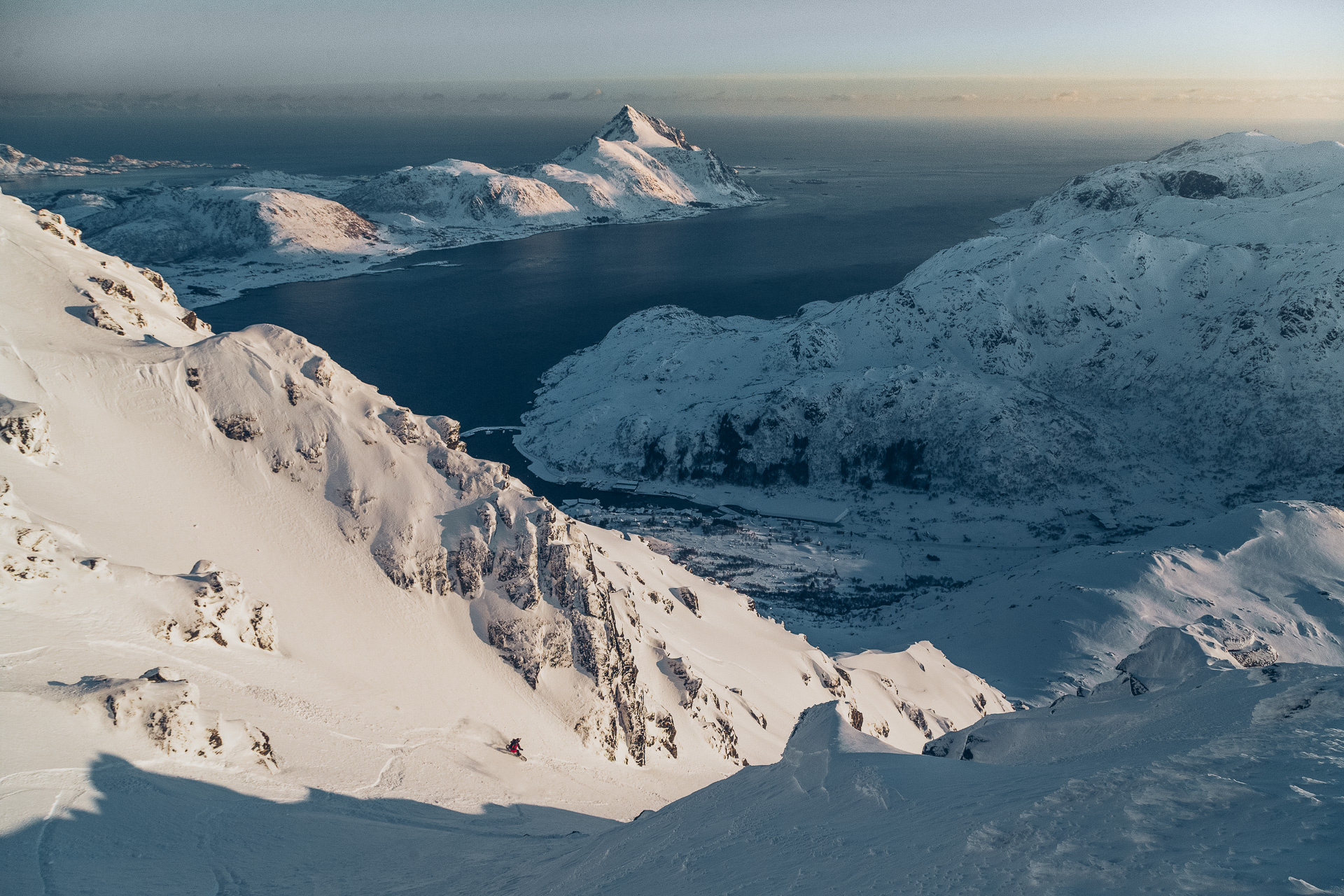 projector Vermaken koppeling Splitboarding and Surfing Norway's Lofoten Islands - The Snowboarders  Journal